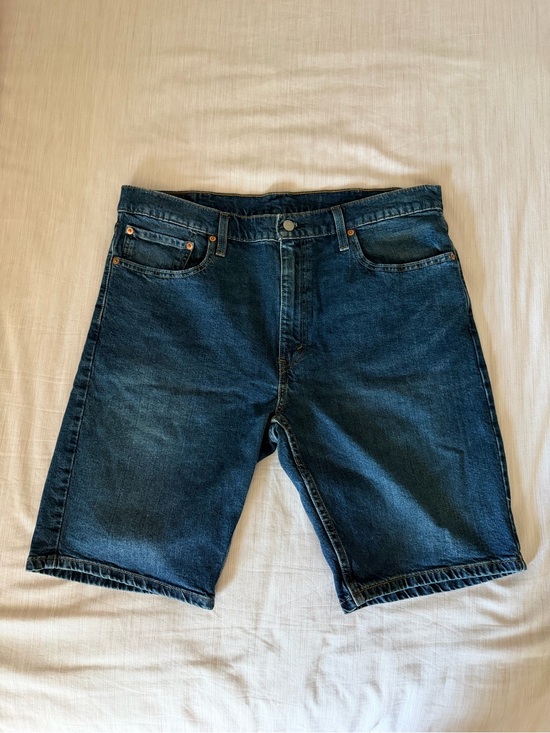 Levi's Other - Levi's Dark Blue Denim Jean Shorts